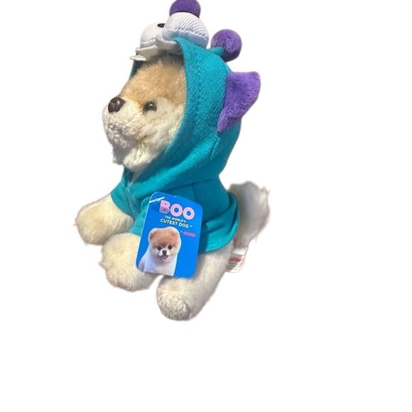 Gund Itty Bitty Boo #034 Monsteroo Dog Stuffed Animal Plush 5” Cute - Picture 4 of 14